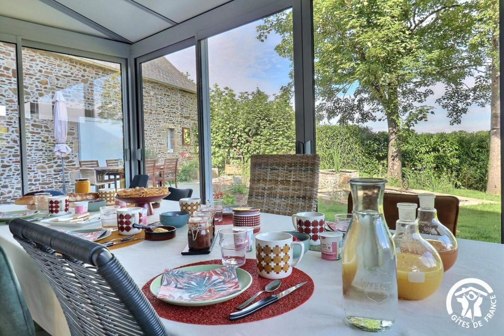 Le Jardin De Quercus Bed & Breakfast Bazouges-la-Perouse Ngoại thất bức ảnh