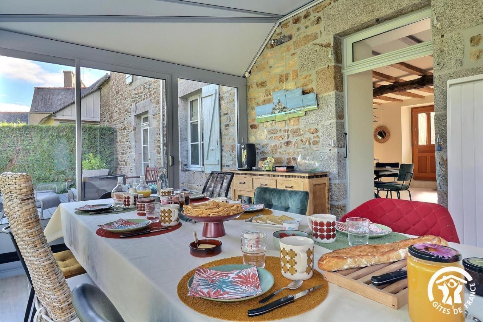 Le Jardin De Quercus Bed & Breakfast Bazouges-la-Perouse Ngoại thất bức ảnh